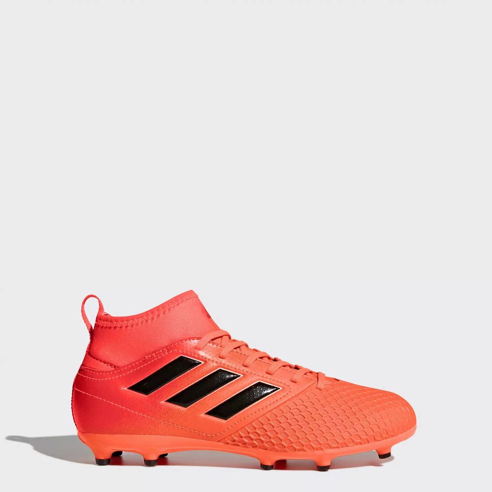 Adidas ACE 17.3 Firm Ground Tacos de Futbol Naranjas Para Niño (MX-37356)